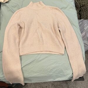 cute cropped turtleneck